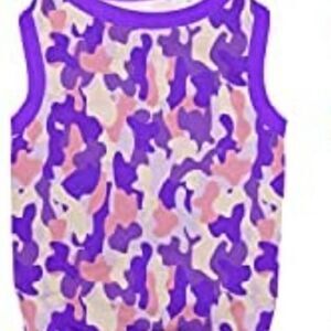 New Dog Shirt Purple Camouflage 💜